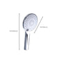 Frendorf | Modernes Stil Rund Handheld Dusche Badezimmer Metall Wandmontierte Hand Dusche