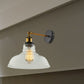 Frendorf | Brass Barn Wandverlichting Vintage Helder Glas 1 Licht Keuken Wandschijnwerfer Lichtarmatuur