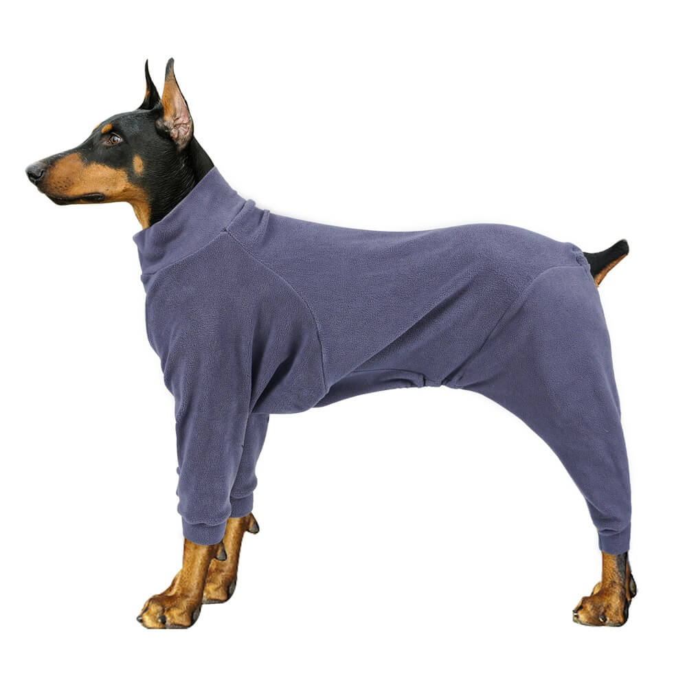 Gemütliche Fleece-Hundepyjamas - Perfekte Nachtwäsche für große Hunde
