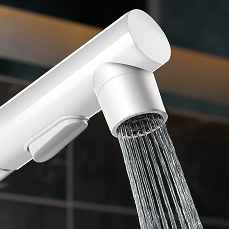 Frendorf | Ausziehbare Waschtischarmatur Einhebel-Badezimmerarmatur 1-Loch-Waschtischarmatur