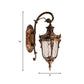 Frendorf | 1 Licht Wandmontage Verlichting Lodges Eikelvorm Duidelijk Waterglas Wandlamp Sconces in Messing