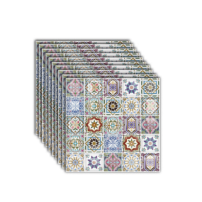Frendorf | 12"x 12" Harz-Mosaikfliesen Quadrat Selbstklebende Fliesen für Rückwand & Wandfliese