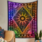 Frendorf Sun Rays Moon Bohemia Wandteppich