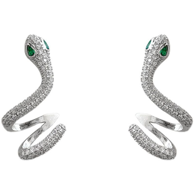 Frendorf |  Sinistra - 1 Paar Schlangen-Ohrringe