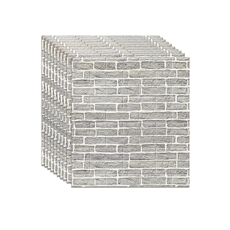 Frendorf | Künstliche Backsteinwandplatte Im industriellen Stil Einfaches Wohnen Wohnzimmer Wandpaneel (1-Pack)