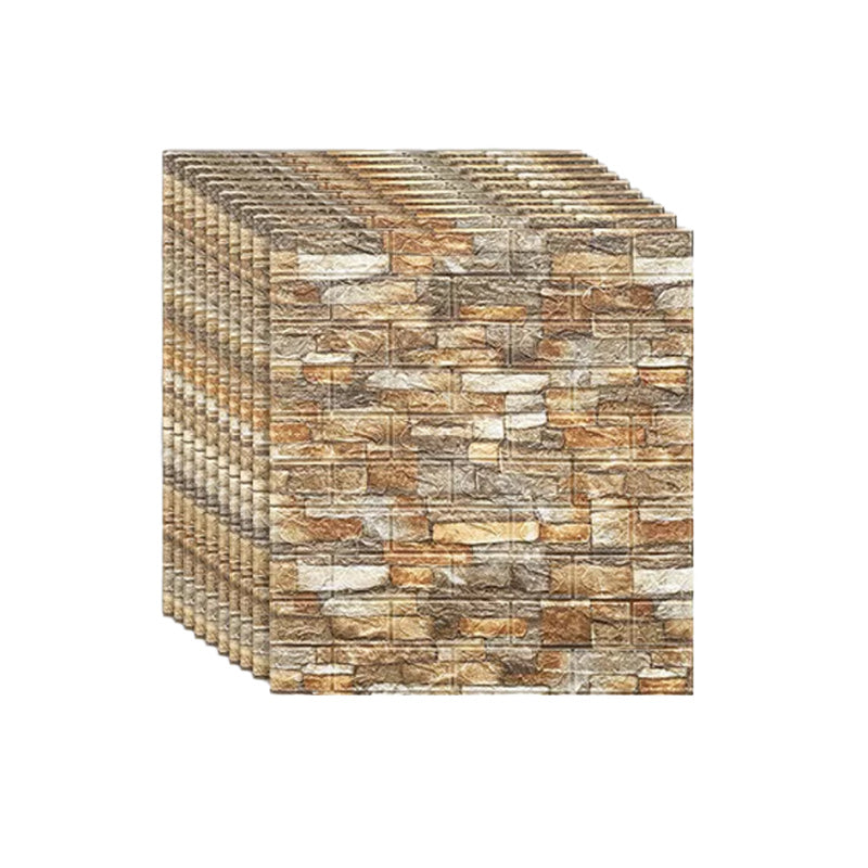 Frendorf | Künstliche Backsteinwandplatte Im industriellen Stil Einfaches Wohnen Wohnzimmer Wandpaneel (1-Pack)