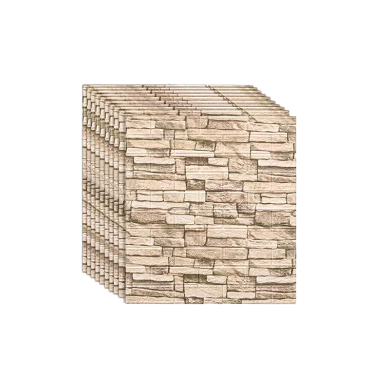 Frendorf | Künstliche Backsteinwandplatte Im industriellen Stil Einfaches Wohnen Wohnzimmer Wandpaneel (1-Pack)
