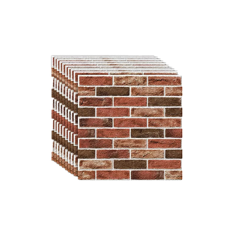 Frendorf | Künstliche Backsteinwandplatte Im industriellen Stil Einfaches Wohnen Wohnzimmer Wandpaneel (1-Pack)