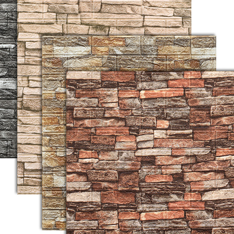 Frendorf | Künstliche Backsteinwandplatte Im industriellen Stil Einfaches Wohnen Wohnzimmer Wandpaneel (1-Pack)