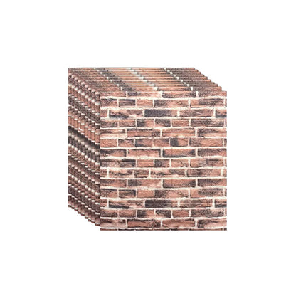 Frendorf | Künstliche Backsteinwandplatte Im industriellen Stil Einfaches Wohnen Wohnzimmer Wandpaneel (1-Pack)
