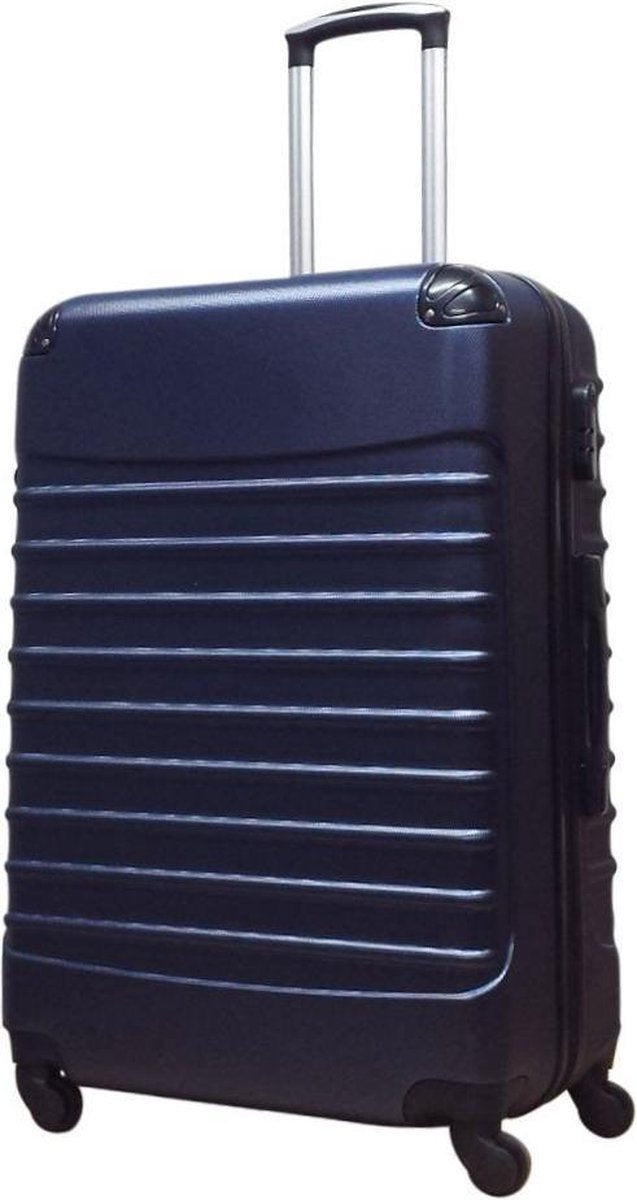 Frendorf | 2-teilige Dunkelblaues Hartschalen-Kofferset – Monaco