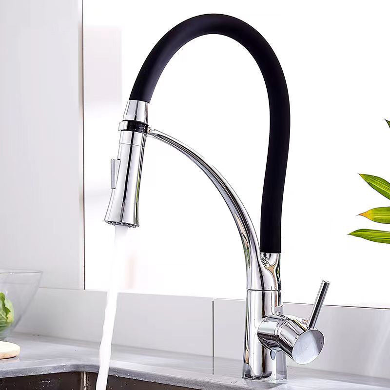 Frendorf | Modern 1-Hand-Armaturen Kupfer Berührungslos mit Wasser-Spender Standard Küchenarmatur