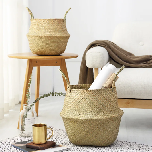 Rattan Pflanzenhalter