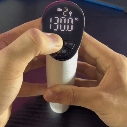 Frendorf | PowerGrip Pro - Digitales Griffkraftmessgerät mit LED-Anzeige zur Handstärkung