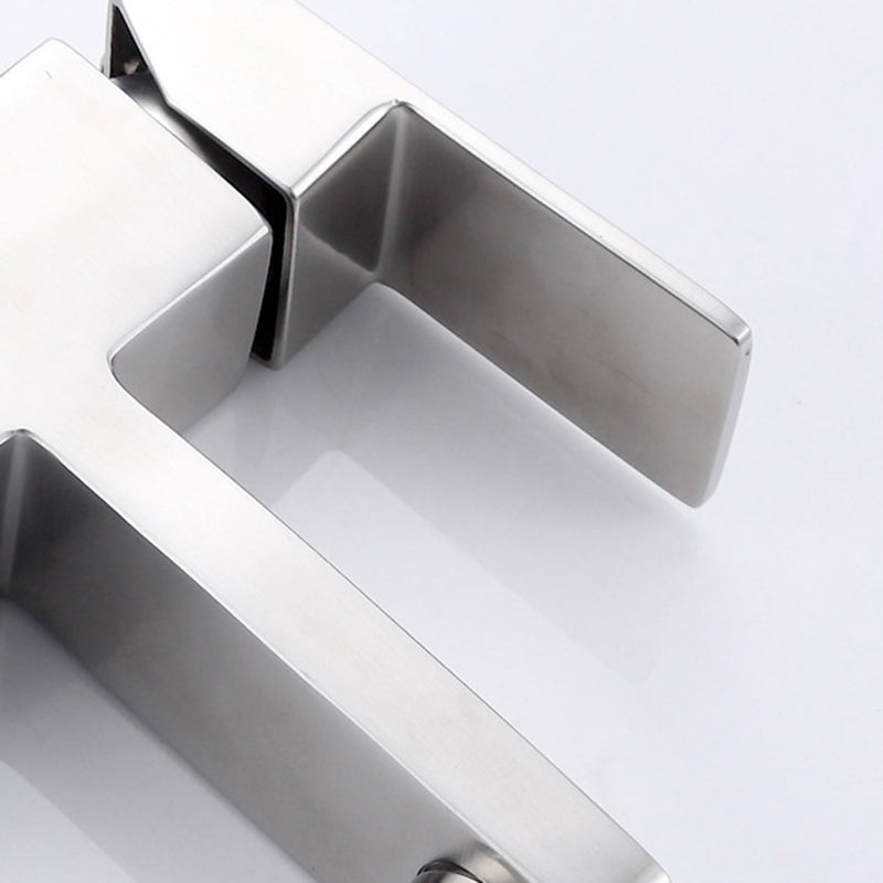 Frendorf | Basis Spültischarmatur schlicht niedriger Bogen Metall Centerset Spültischarmatur für Badezimmer