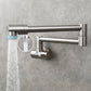Frendorf | Moderner Pull-down Wasserhahn Einhand Wandmontierter Topf-Füller Niedrigprofil 1-Halter Füller