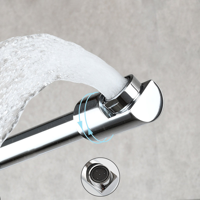 Frendorf | Moderner Pull-down Wasserhahn Einhand Wandmontierter Topf-Füller Niedrigprofil 1-Halter Füller