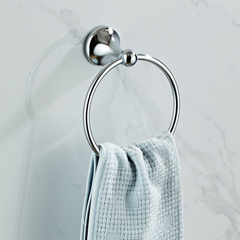 Frendorf | Metal Badset Traditioneller Stil Chrom Badzubehör Set