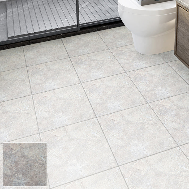 Frendorf | Quadratische Badezimmer PVC-Bodenbeläge 12" x 12" x 0,07 mm Peel and Stick Vinyl-Bodenbeläge