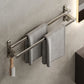 Frendorf | Graues Badezimmer Zubehör Set Zeitgenössischer Stil Aluminium Handtuchstange