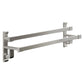 Frendorf | Graues Badezimmer Zubehör Set Zeitgenössischer Stil Aluminium Handtuchstange