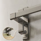 Frendorf | Graues Badezimmer Zubehör Set Zeitgenössischer Stil Aluminium Handtuchstange