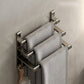 Frendorf | Graues Badezimmer Zubehör Set Zeitgenössischer Stil Aluminium Handtuchstange