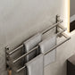 Frendorf | Graues Badezimmer Zubehör Set Zeitgenössischer Stil Aluminium Handtuchstange