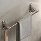 Frendorf | Graues Badezimmer Zubehör Set Zeitgenössischer Stil Aluminium Handtuchstange