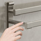 Frendorf | Graues Badezimmer Zubehör Set Zeitgenössischer Stil Aluminium Handtuchstange