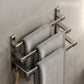 Frendorf | Graues Badezimmer Zubehör Set Zeitgenössischer Stil Aluminium Handtuchstange