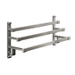 Frendorf | Graues Badezimmer Zubehör Set Zeitgenössischer Stil Aluminium Handtuchstange
