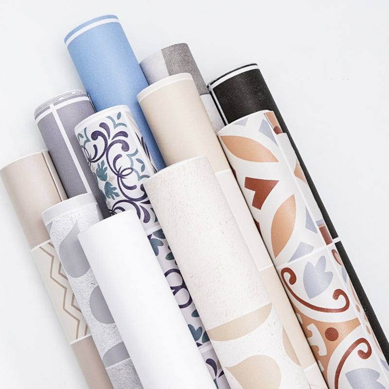 Frendorf | 4 mm dick PVC-Bodenbelag Wohnräume Glatte Peel & Stick Vinylboden