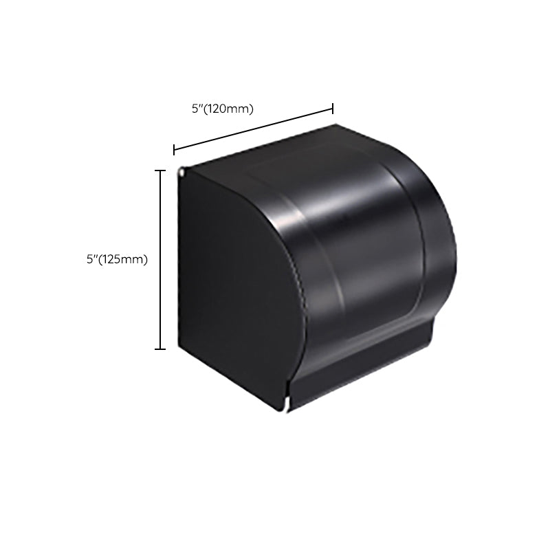 Frendorf | Zeitgemäßes Badezimmerzubehör-Set Schwarze Oberfläche Bademantelhaken/Handtuchring Bar