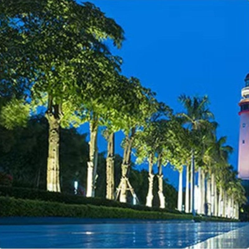 Frendorf | Außenbeleuchtung Ring zur Baumanimation