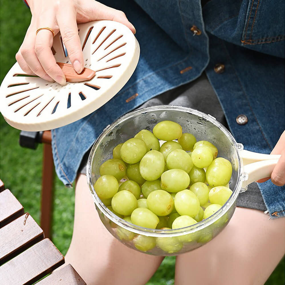 Frendorf | 2 in 1 Abtropfkorb Halter Container