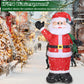 Frendorf | 6,4 Fuß aufblasbarer Weihnachts-Riesen-Santa Claus