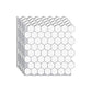 Frendorf | Hexagon Wandfliese Fettbeständiger Stahl und Küchenpapiertapete