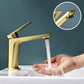 Frendorf | Glam Copper Vessel Faucet Lever Handles Niedriger Bogen Vessel Faucet für Badezimmer