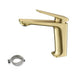 Frendorf | Glam Copper Vessel Faucet Lever Handles Niedriger Bogen Vessel Faucet für Badezimmer