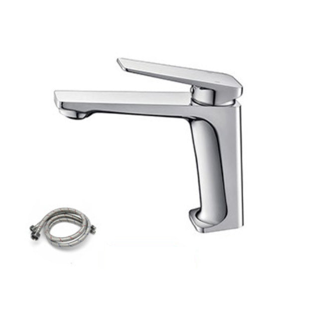 Frendorf | Glam Copper Vessel Faucet Lever Handles Niedriger Bogen Vessel Faucet für Badezimmer