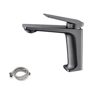 Frendorf | Glam Copper Vessel Faucet Lever Handles Niedriger Bogen Vessel Faucet für Badezimmer