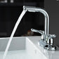 Frendorf | 2-Griff Modernes Gefäß Waschbecken Wasserhahn Drehauslauf Badezimmer Wasserhahn