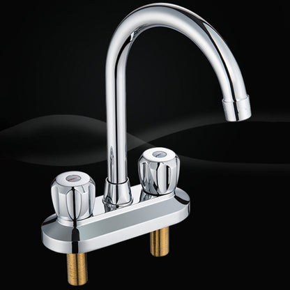 Frendorf | 2-Griff Modernes Gefäß Waschbecken Wasserhahn Drehauslauf Badezimmer Wasserhahn