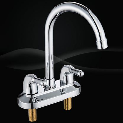 Frendorf | 2-Griff Modernes Gefäß Waschbecken Wasserhahn Drehauslauf Badezimmer Wasserhahn