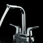 Frendorf | 2-Griff Modernes Gefäß Waschbecken Wasserhahn Drehauslauf Badezimmer Wasserhahn