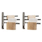 Frendorf | Contemporary Gray Bathroom Accessory Set  Aluminium Handtuchhalter