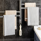 Frendorf | Contemporary Gray Bathroom Accessory Set  Aluminium Handtuchhalter