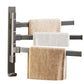 Frendorf | Contemporary Gray Bathroom Accessory Set  Aluminium Handtuchhalter
