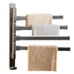 Frendorf | Contemporary Gray Bathroom Accessory Set  Aluminium Handtuchhalter